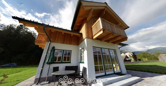 360° Panorama Ferienhaus Bad Mitterndorf